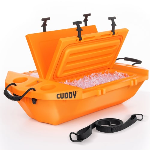 Cabela's orange sale cooler