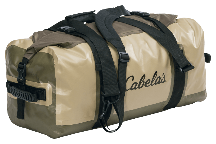 Cabela's Boundary Waters Roll-Top Backpack - Tan - 70L - Regular 31'x14'x10