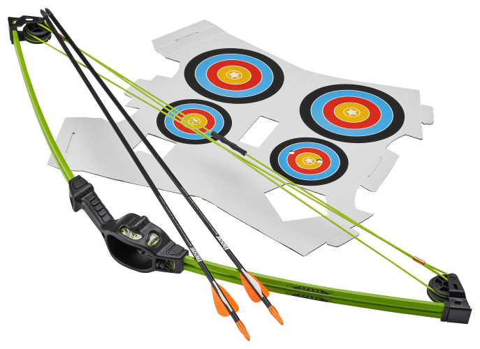 Bear Archery Spark Youth Bow Set FLO Green