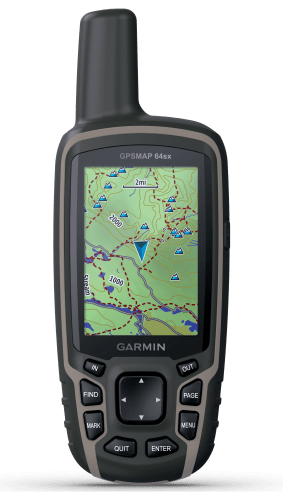 Garmin GPSMAP 64sx Handheld GPS with Navigation Sensors