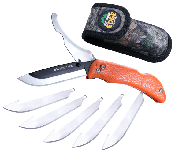 Outdoor Edge RazorPro Replaceable Double-Blade Folding Knife