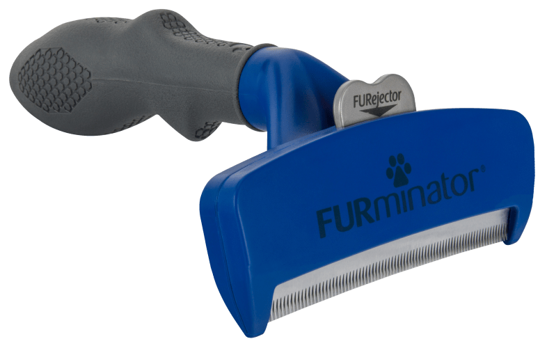 FURminator Long Hair deShedding Tool for Dogs, Short Hair (Large)