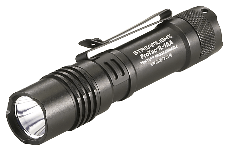 Polytac ProTac 1L-1AA Extra-Bright Dual Fuel Tactical Flashlight