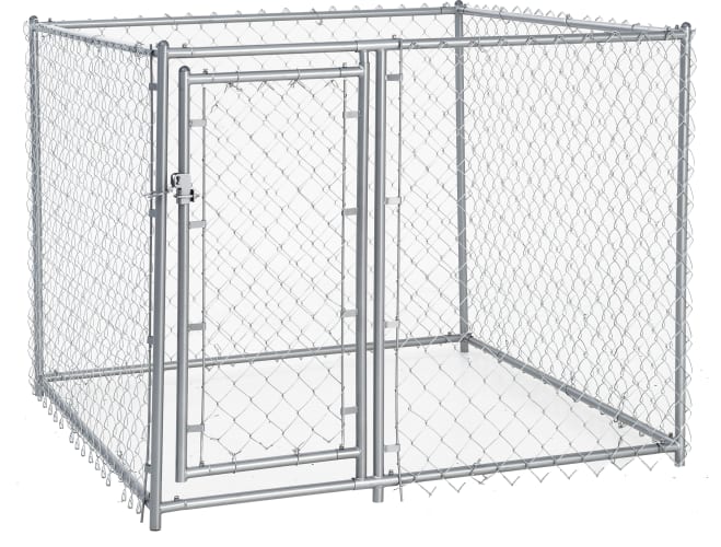 8x8 dog clearance kennel chain link