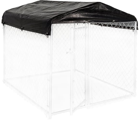 Lucky dog kennel cover 10 x 10 top