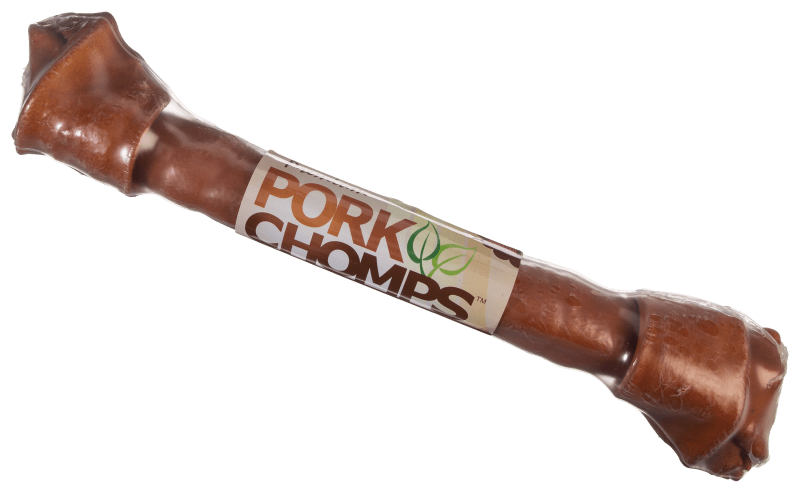 Pork Chomps Roasted Pork Knotz Bone Roasted Knotted Bone Dog Treat