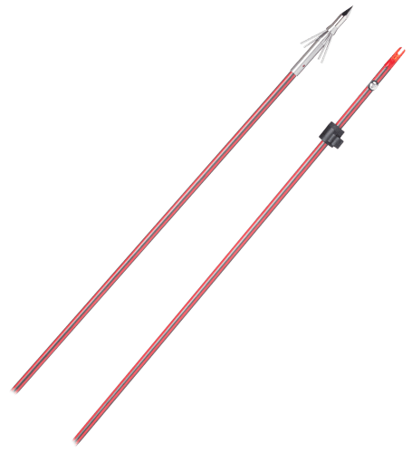 Cajun Archery Wasp Bowfishing Arrow with 4 Barb Stinger Point