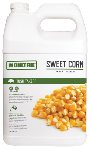 Moultrie Tusk Taker Liquid - Sweet Corn - 1 Gallon
