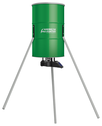 American Hunter 350-lb. Tripod Feeder with Built-In Solar Panel