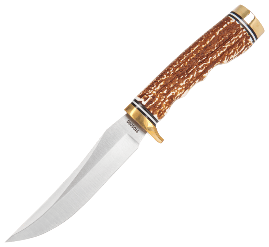 Uncle Henry 153 Next Gen Staglon Fixed-Blade Knife with Leather