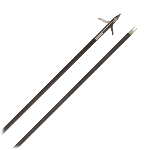 Muzzy Carbon Fish Arrow Lit Nock Slide and 3-Barb Point
