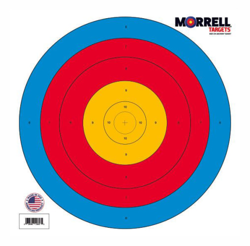 Paper clearance archery targets