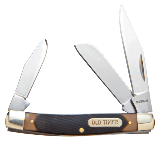 Schrade Old Timer Middleman 3-Blade Pocket Knife