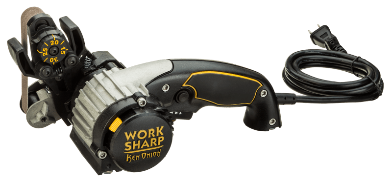 HOOK-EYE COMMERCIAL KNIFE Sharpener-Phone Support for operation