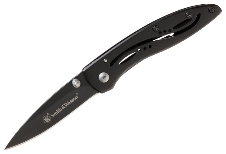 Smith & Wesson Frame Lock Drop Point Folding Pocket Knife