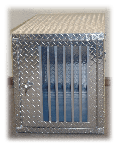 Single dog box top