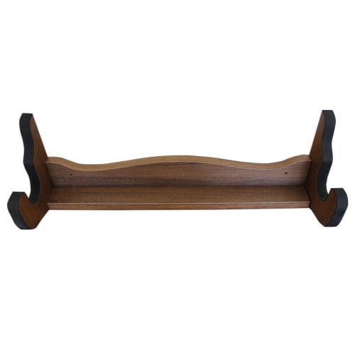 Rush Creek Creations® 38-4065 - 21.5 x 5.5 x 7 American Cherry Wooden  1-Gun Wall Mount Rifle Gun Rack 