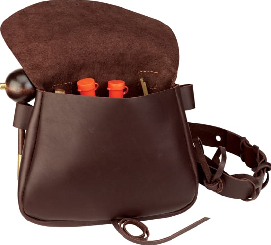 October Country Full-Grain Leather Possibles Bag