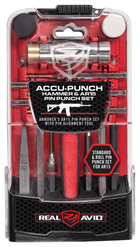 Real Avid Accu-Punch Hammer & Pin Punch Set - Brass