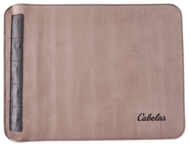 Canvas Leather Gun Cleaning Mat with Storage Pouches CT10007 - The Home  Depot