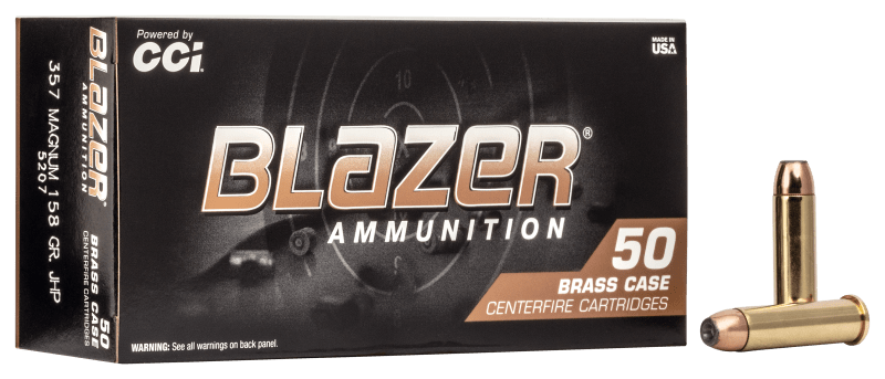 CCI Blazer Brass .357 Magnum 158 Grain Handgun