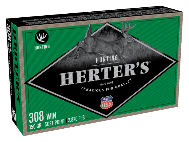 Herter's .308 Winchester 150 Grain Soft Point Centerfire Rifle
