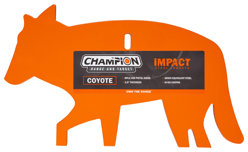 Champion Target Impact Steel Coyote Target Cabela s