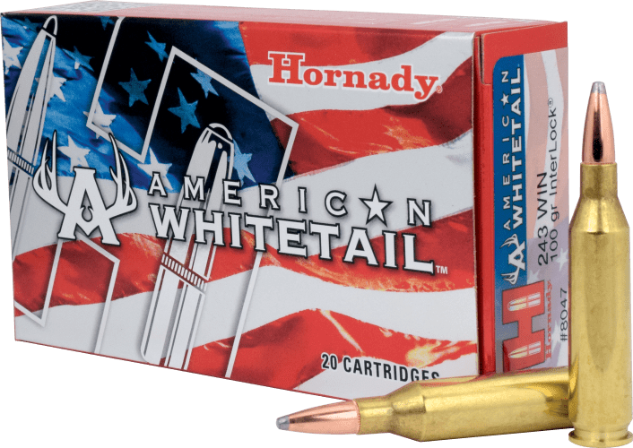 Hornady American Whitetail .243 Winchester 100 Grain Centerfire