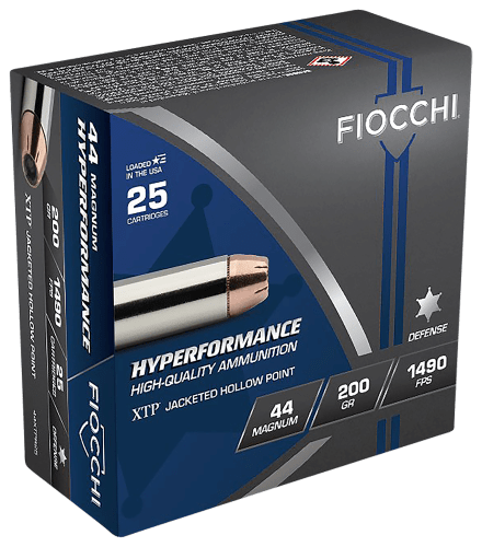 Fiocchi Extrema XTP .44 Remington Magnum 200 Grain Handgun Ammo 