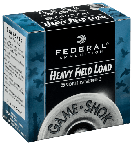 Federal Game Shok High Brass Lead 20 Ga, 2.75, 1oz, 5 Shot, 25rd