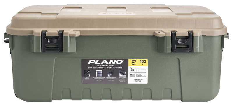 Plano Military Storage Trunk, Pack of 2, Black