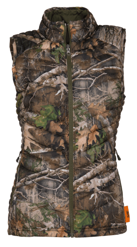 SHE Outdoor Puffy Camo Vest for Ladies