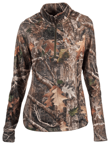 SHE Outdoor Quarter-Zip Fleece Jacket for Ladies | Bass Pro Shops