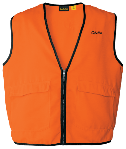 Blaze Orange Camo Hunter Safety Vest - SOLD OUT