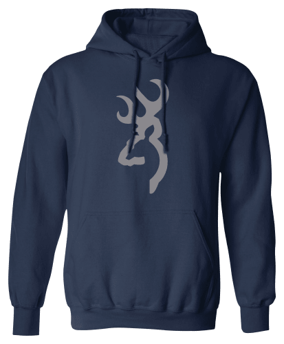 Front, Back & Sleeve Logo Hoodie — Swim Drink Fish