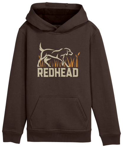 Redhead Hunting Fleece Hoodie for Youth Brown M