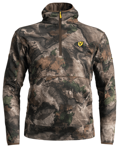 Blocker Outdoors Vantage Quarter Zip Long Sleeve Hoodie for Men