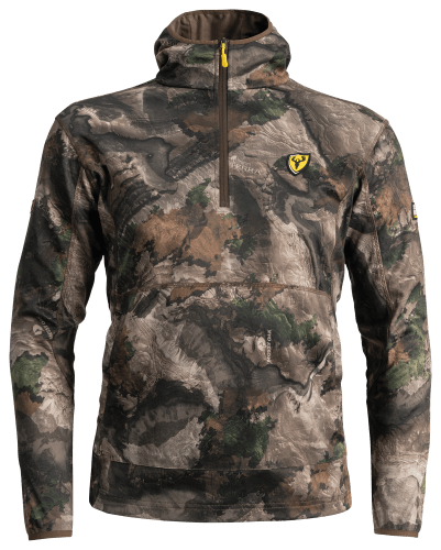 Blocker Outdoors Vantage Quarter-Zip Long-Sleeve Hoodie for Men