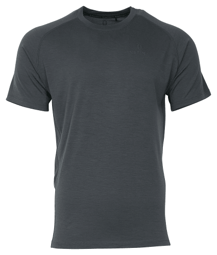 Cabela's Instinct Merino Wool Short-Sleeve T-Shirt for Men - Flint - S