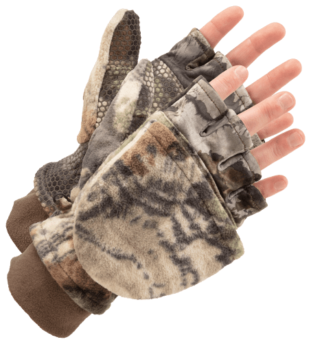 Fleece Pop-Top Glove, Hunting Gloves for Cold Weather