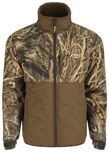 Drake Waterfowl LST Guardian Flex Double Down Full Zip Jacket for