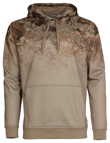 Bass Pro Shops Gameday Camo Gradient Long-Sleeve Hoodie for Men - TrueTimber Strata/Olive Night - L