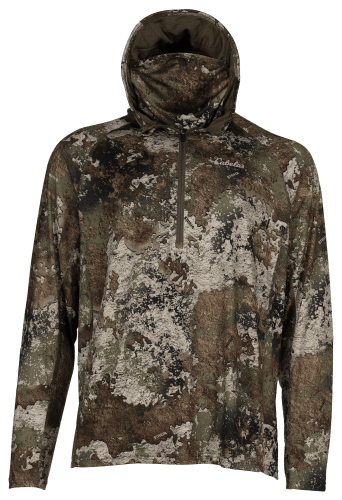 Cabela's Hooded Performance Half-Zip Long-Sleeve Shirt with 4MOST INHIBIT  for Men