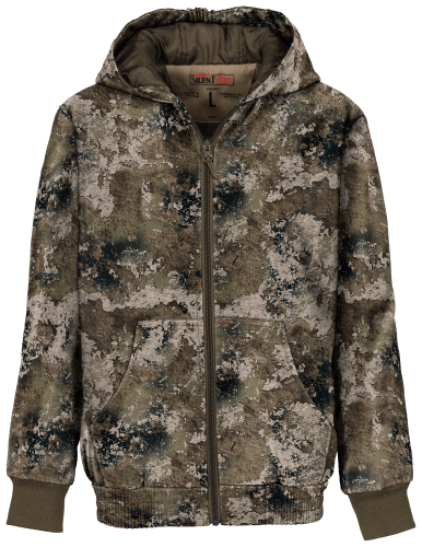 Redhead Full-Zip Tech Hoodie for Kids - TrueTimber Strata - S