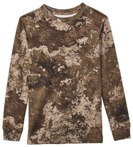 Redhead True Fit Camo Long-Sleeve T-Shirt for Youth - TrueTimber Strata - M