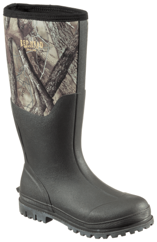 Camo steel toe muck boots top