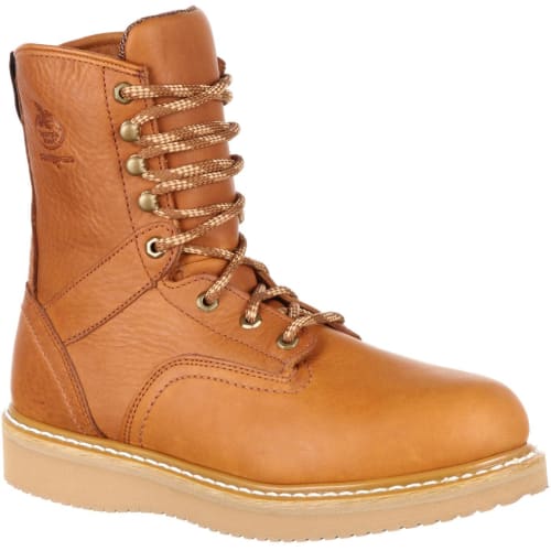 Georgia Boot Wedge Steel Toe Work Boots for Men