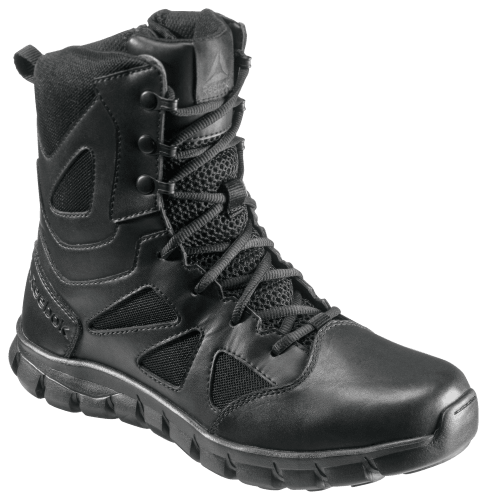 Reebok Sublite Cushion Tactical Waterproof Side Zip Duty Boots for