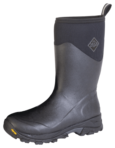 Cabela's Outdoor Rubber Boots for Men - Black - 9M