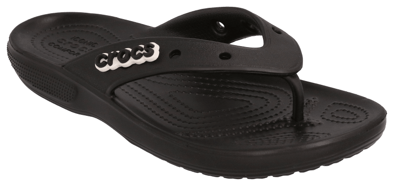 Crocs Mens 9 Womens 11 Comfort Chunky Flip Flop Thong Strap